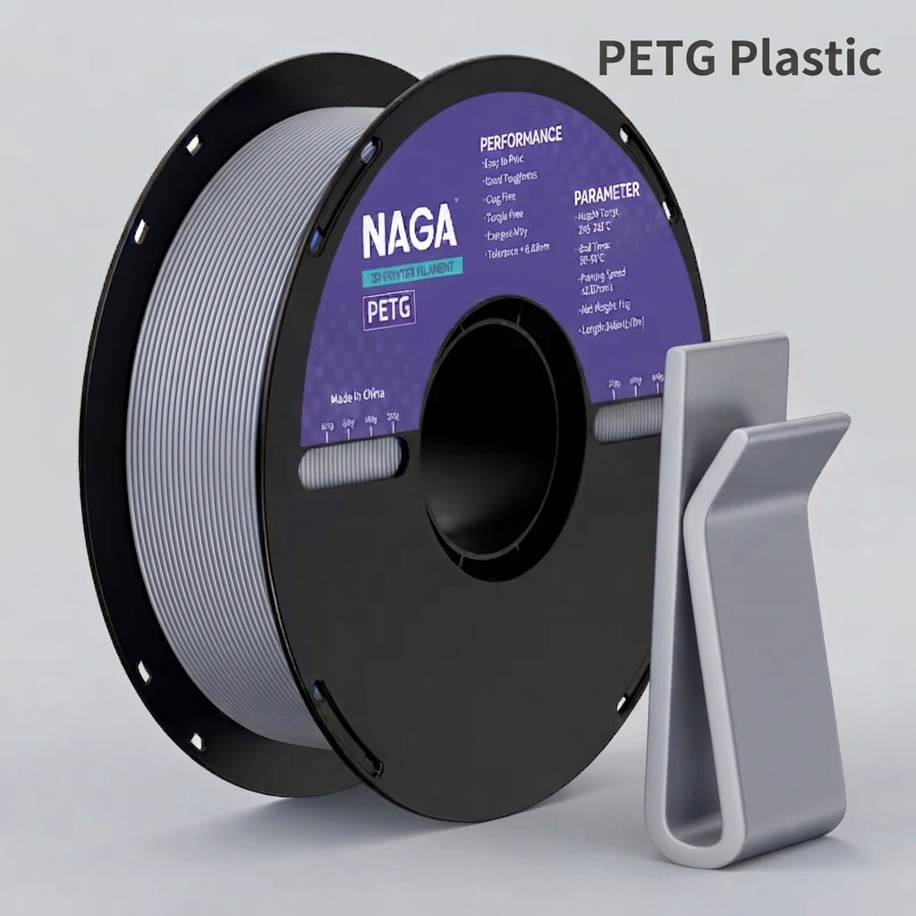 Premium PETG 3D Printer Filament, 1.75mm, +/-0.02mm, 1kg (2.2lbs) Spool