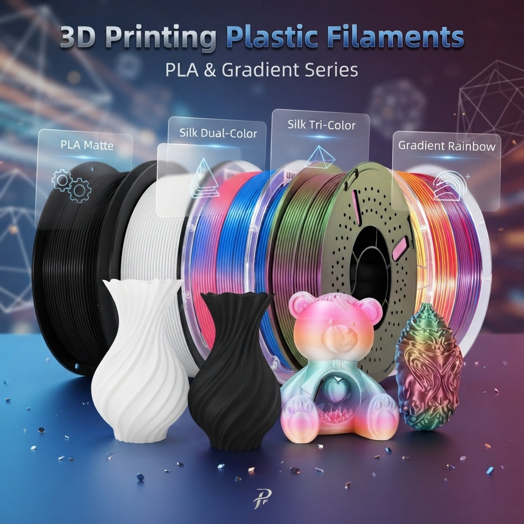10. High-Quality 3D Printing Filaments & Materials