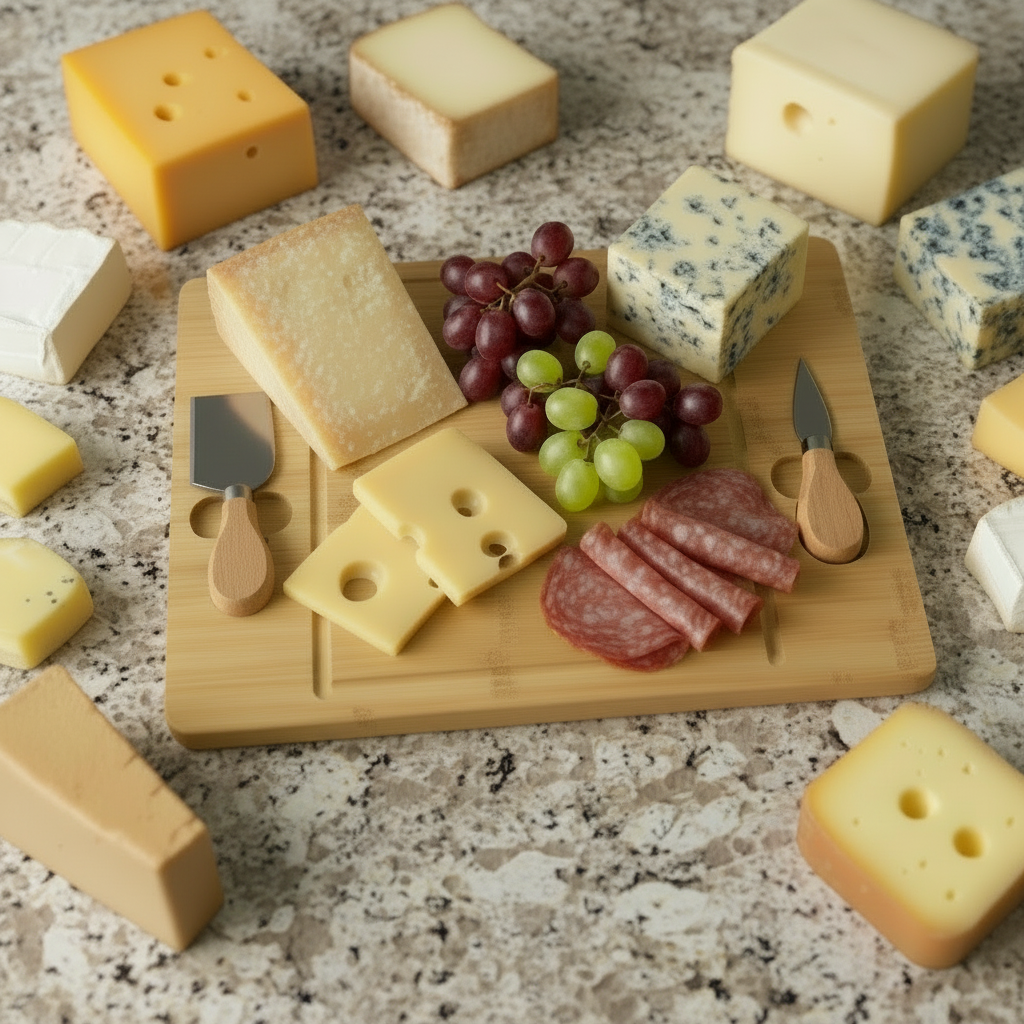 Bamboo Rectangle Cheese Board