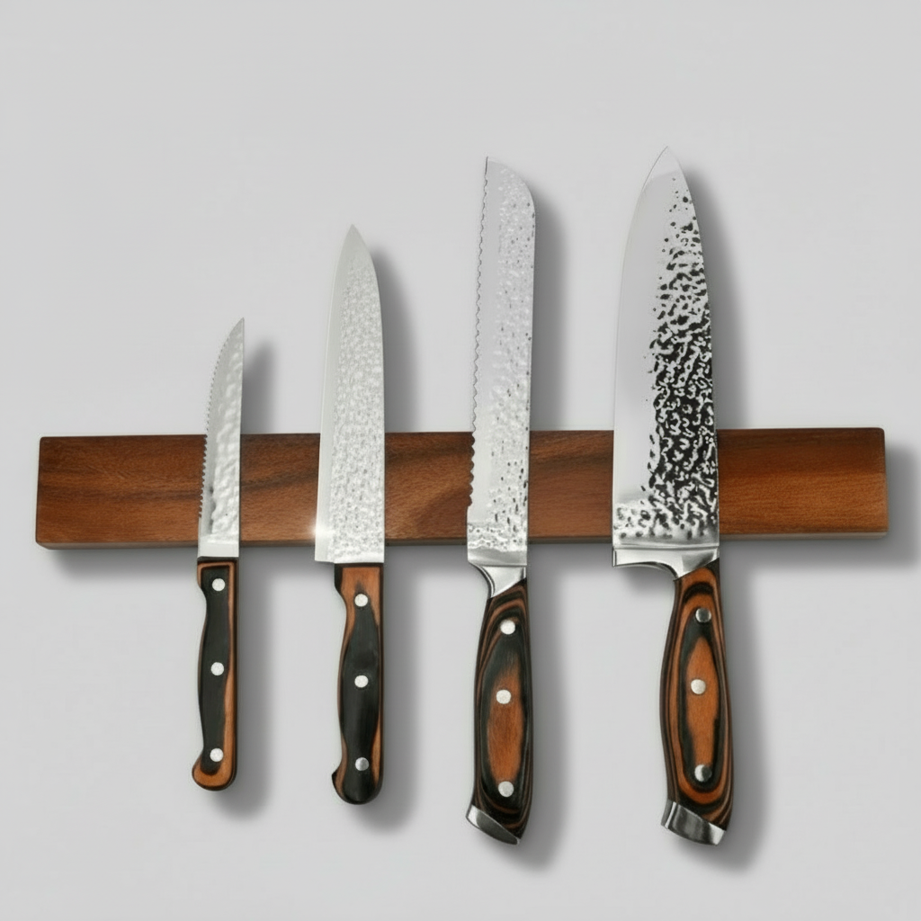Magnetic Knife Holder, Acacia, 16 inches