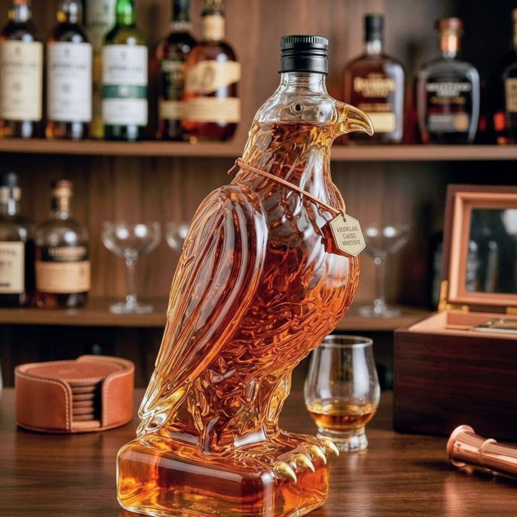 Majestic Eagle Liquor Decanter, 350ml