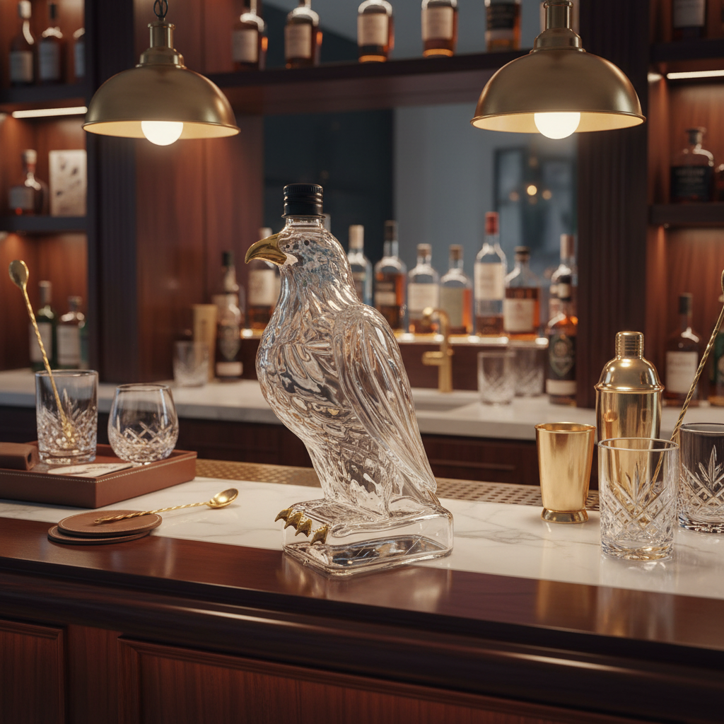 Majestic Eagle Liquor Decanter, 350ml