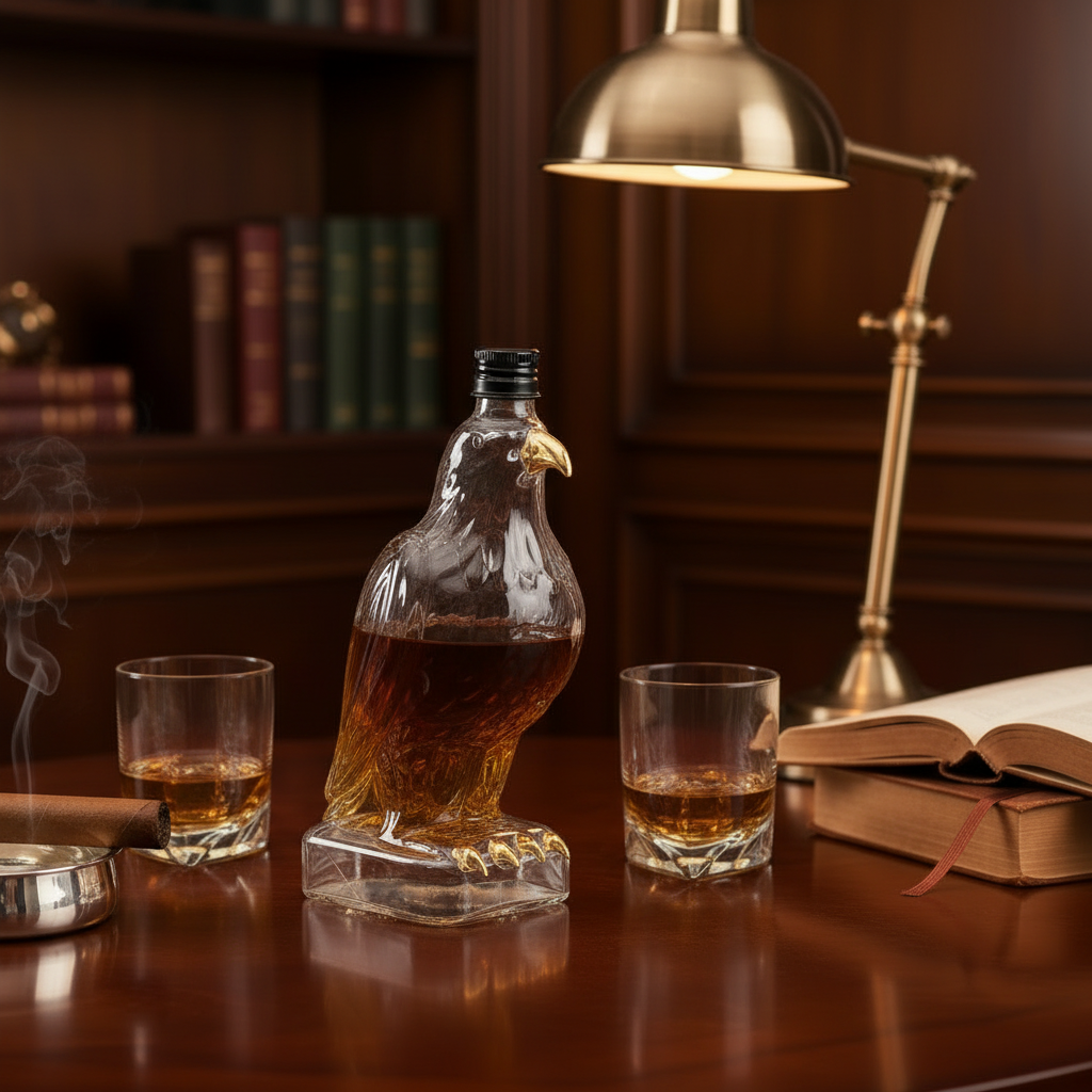 Majestic Eagle Liquor Decanter, 350ml