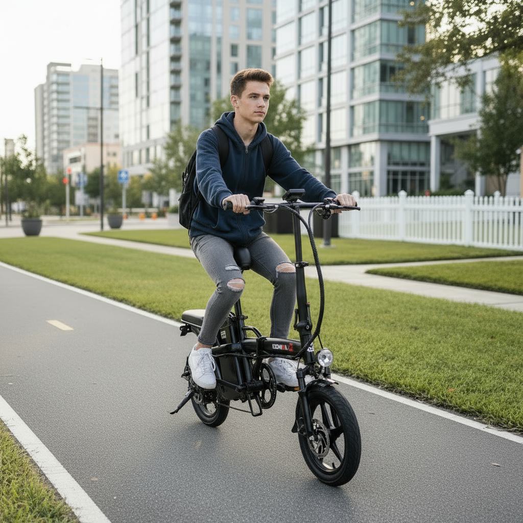 Electric Adult/Teen Foldable Bicycle, 48V, 10Ah, 400W (Special order, North Florida, Local Pick-up/Delivery Only)