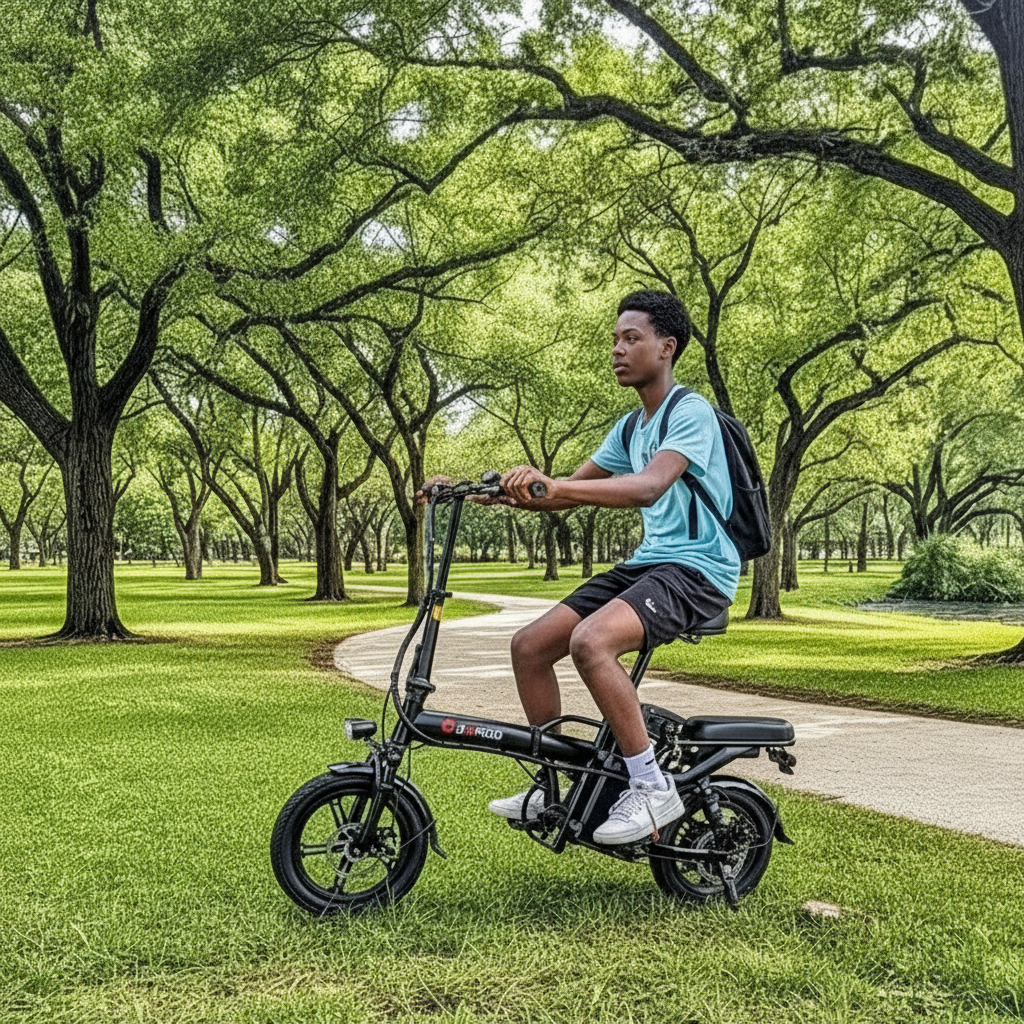 Electric Adult/Teen Foldable Bicycle, 48V, 10Ah, 400W (Special order, North Florida, Local Pick-up/Delivery Only)