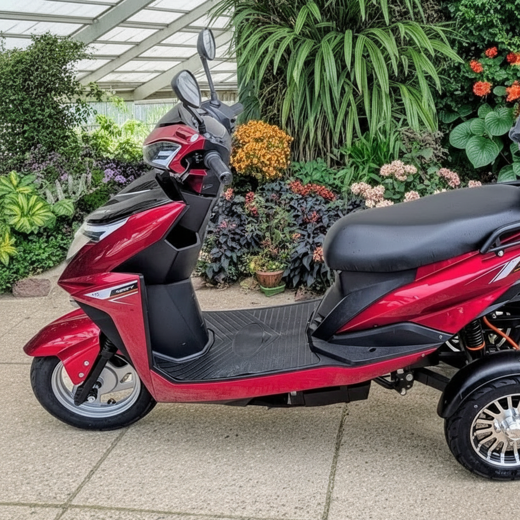 Electric Tricycle Scooter, 60V, 20Ah, 1000W (Special order, North Florida, Local Pick-up/Delivery Only)
