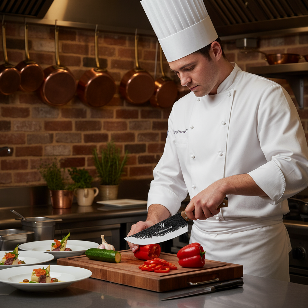 European style Upscale Butcher's Chef Knife