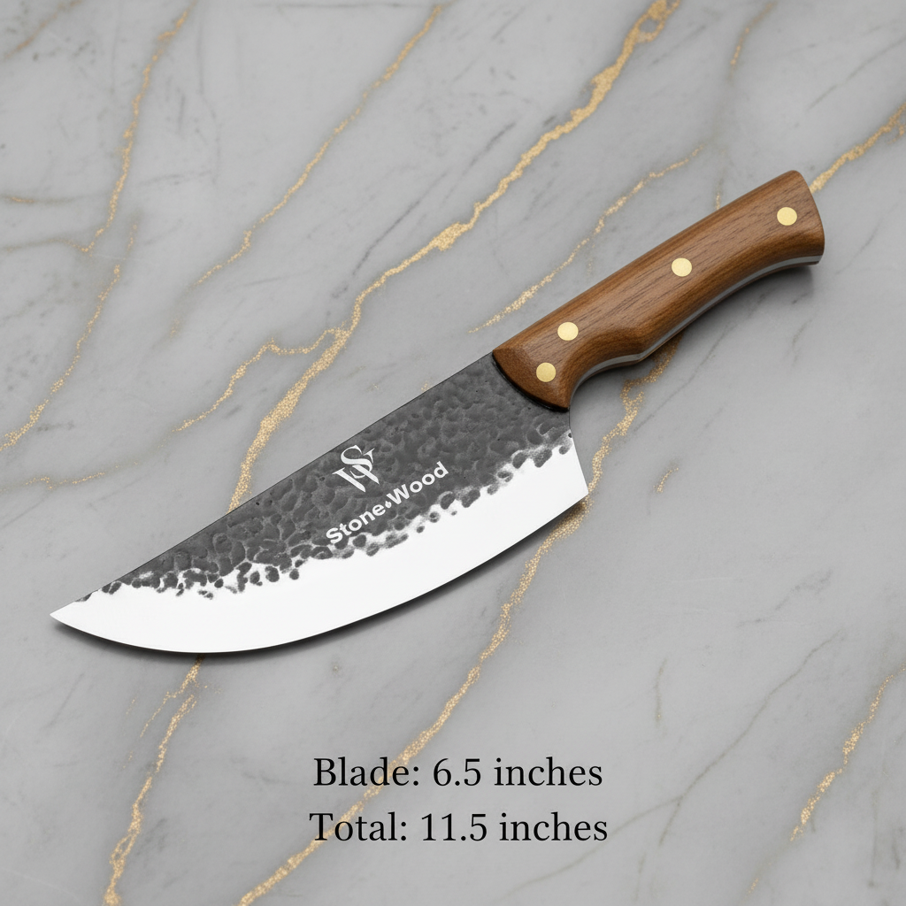 European style Upscale Butcher's Chef Knife