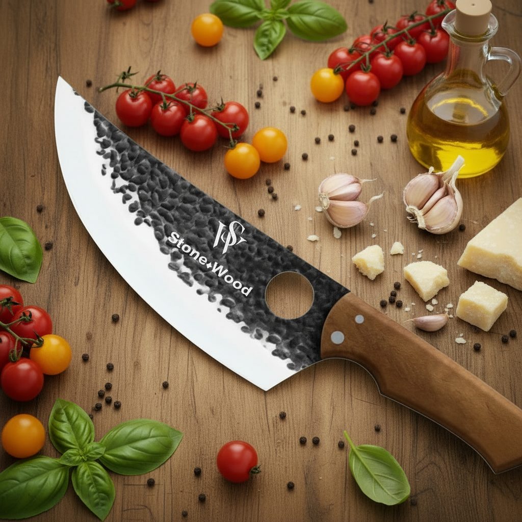 European style Upscale Butcher's Chef Knife