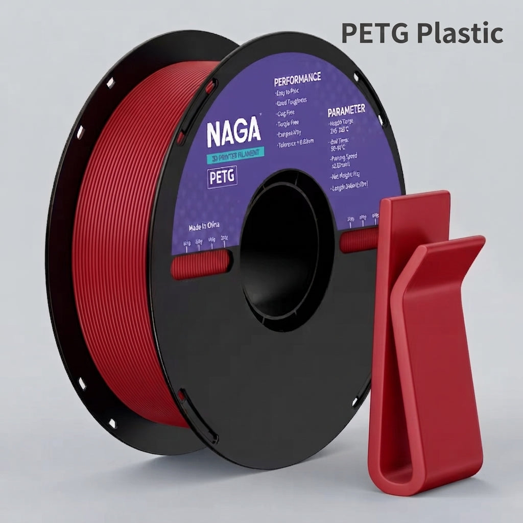 Premium PETG 3D Printer Filament, 1.75mm, +/-0.02mm, 1kg (2.2lbs) Spool