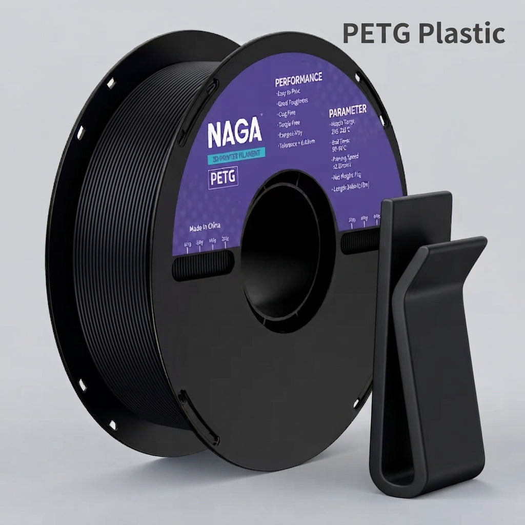Premium PETG 3D Printer Filament, 1.75mm, +/-0.02mm, 1kg (2.2lbs) Spool