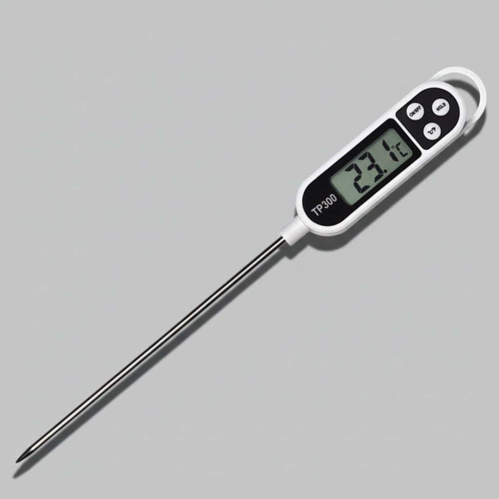 Digital Household Thermometer Probe for Meats and Liquids