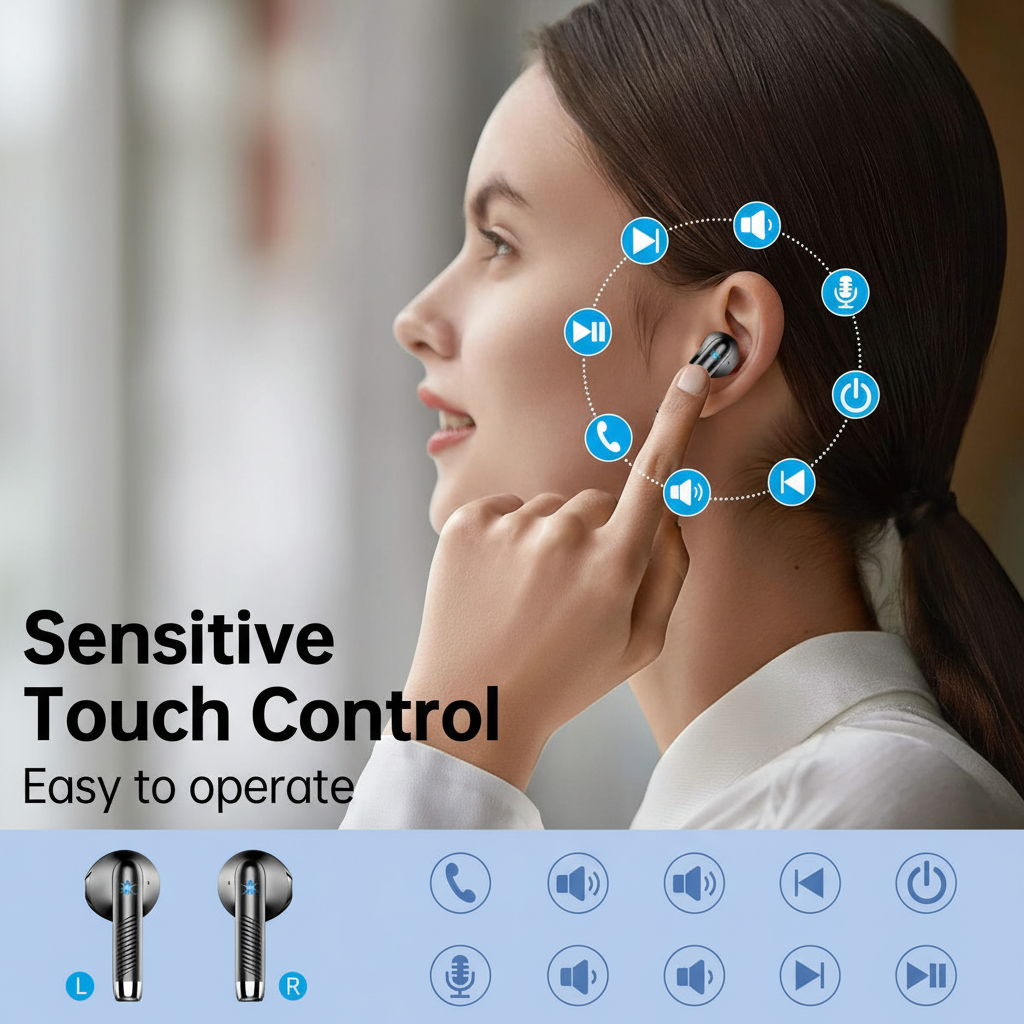 Wireless Earbuds Bluetooth 5.0 Headphones