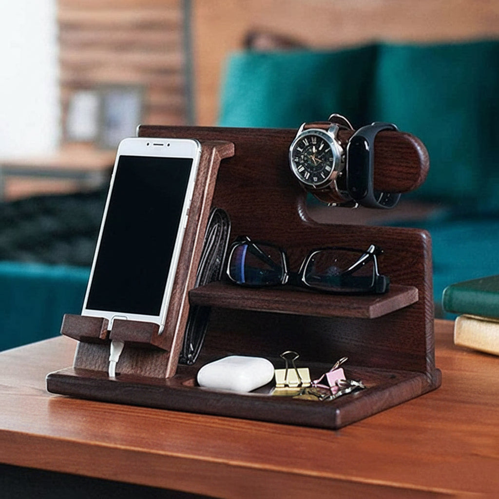 Personal Organizer/Charging Station, Phone, Keys, Watches, etc