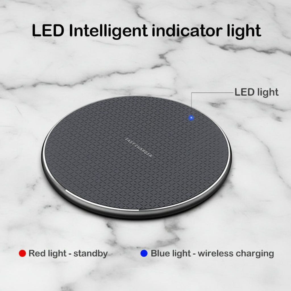 Wireless Charging Pad, 15W, Universal