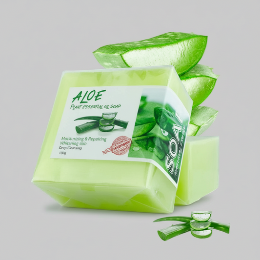 Handmade Plant Soap with Aloe Vera, 100g