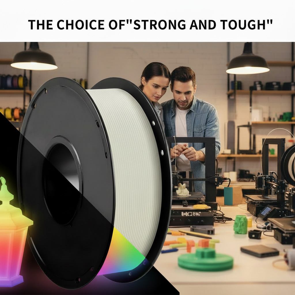 Premium Luminous Glow-in-the-Dark 3D Printer KELEIDI Brnd PLA Filament 1 kg (2.2lb) Spools