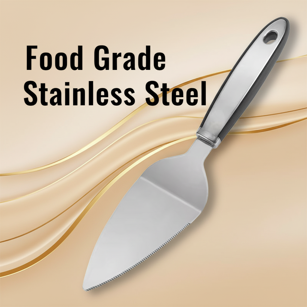 Rolling Pizza Cutter/Spatula Tool Set, Stainless Steel