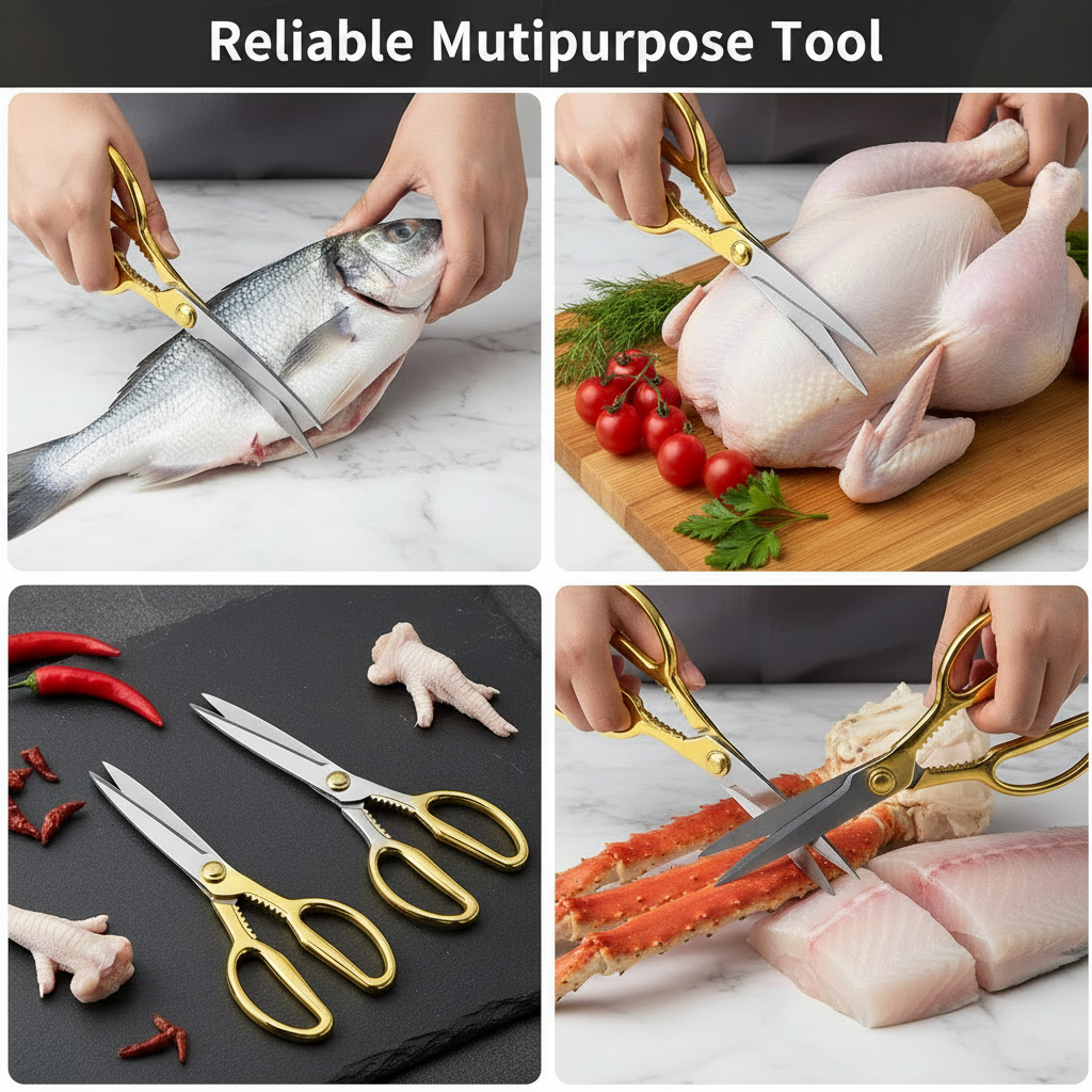 Premium Professional Kitchen Shears