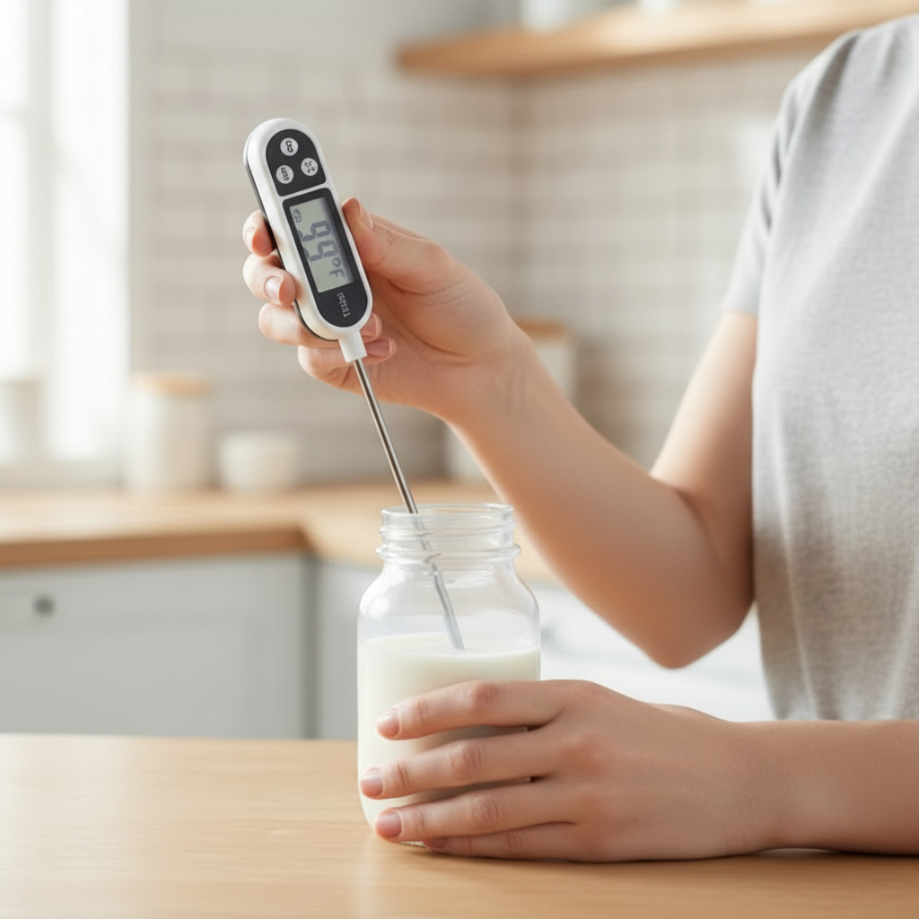 Digital Household Thermometer Probe for Meats and Liquids