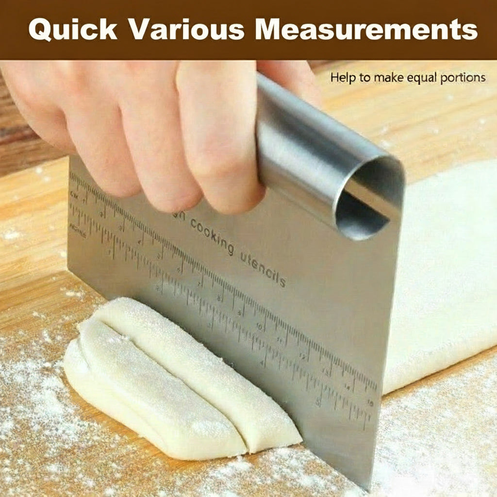 Dough Bench Scraper & Chopper