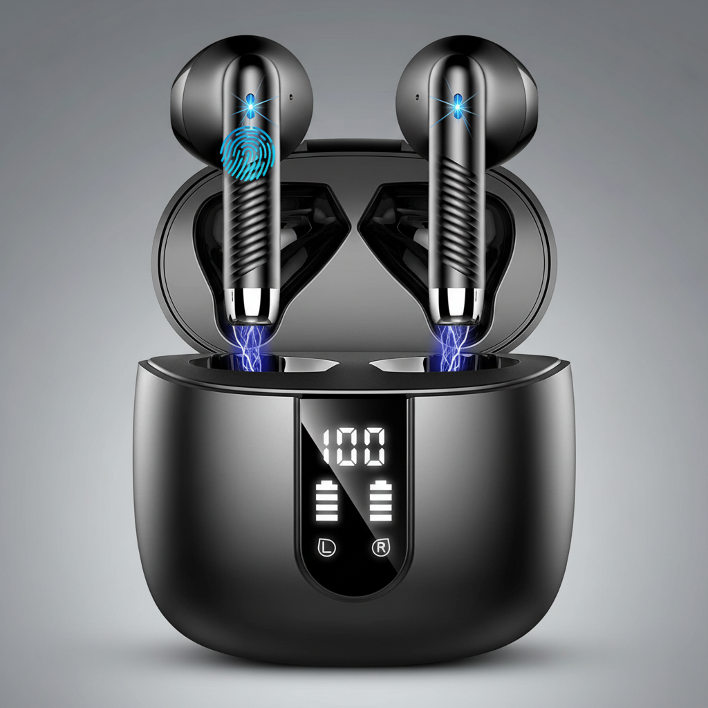 Wireless Earbuds Bluetooth 5.0 Headphones