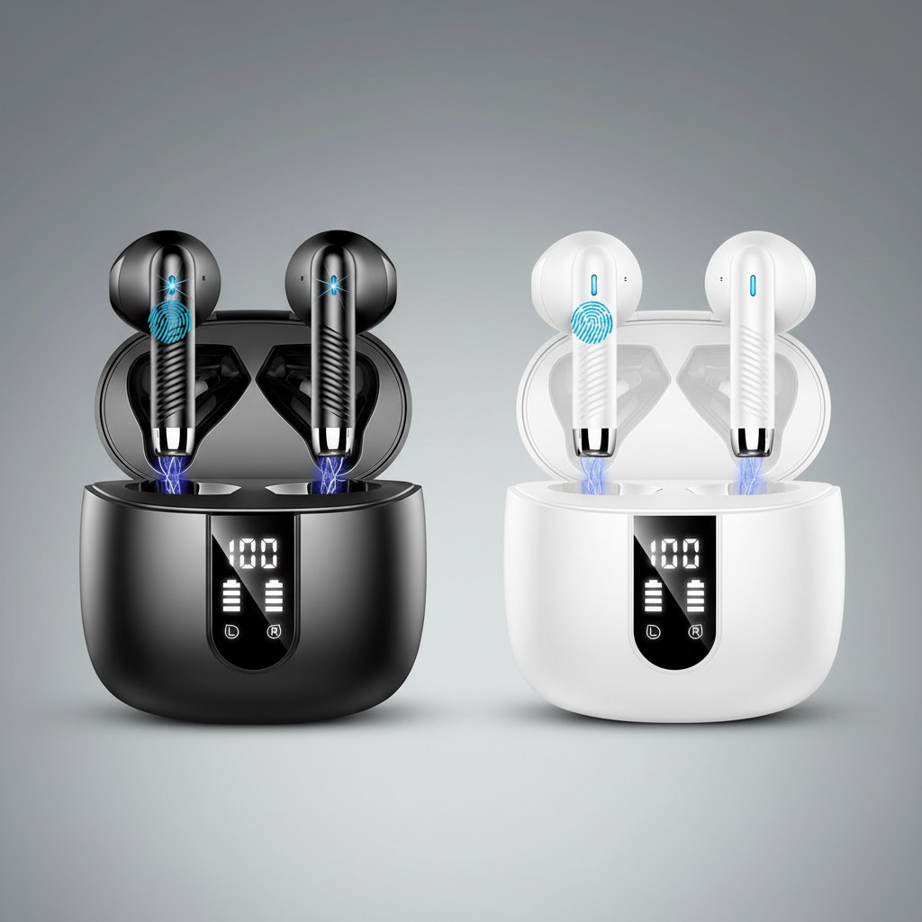 Wireless Earbuds Bluetooth 5.0 Headphones