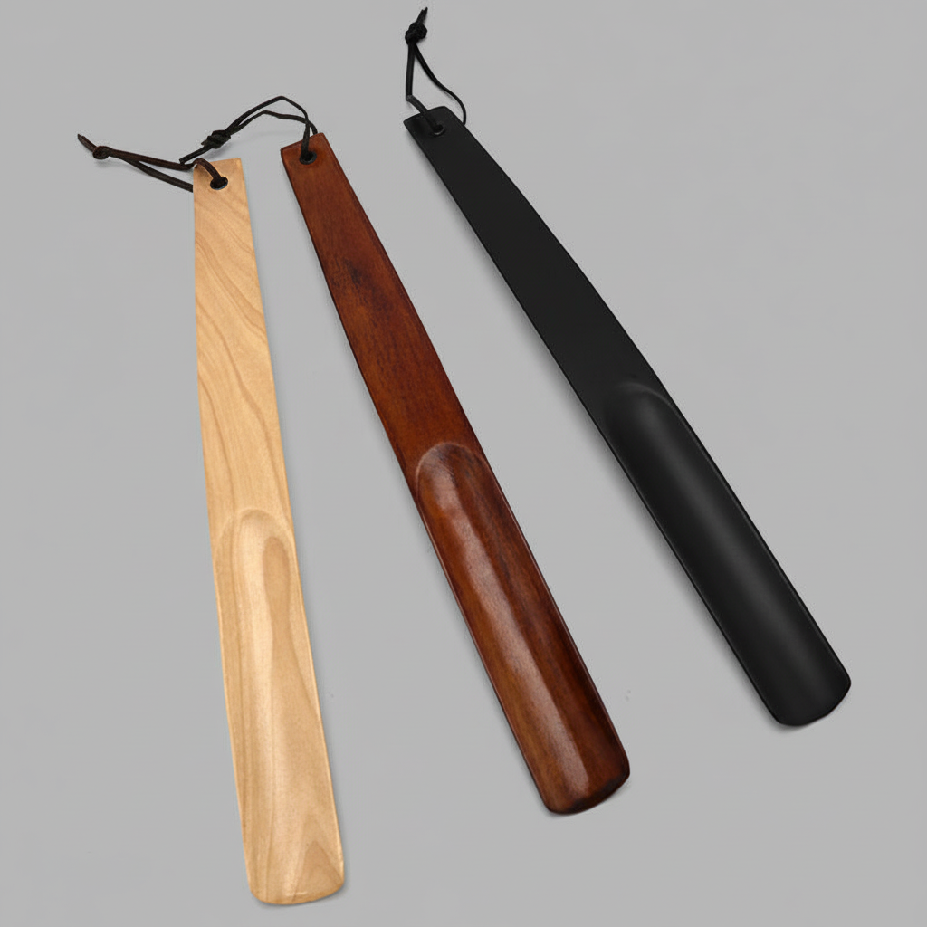 Wooden Shoehorn, 15" Long Handle