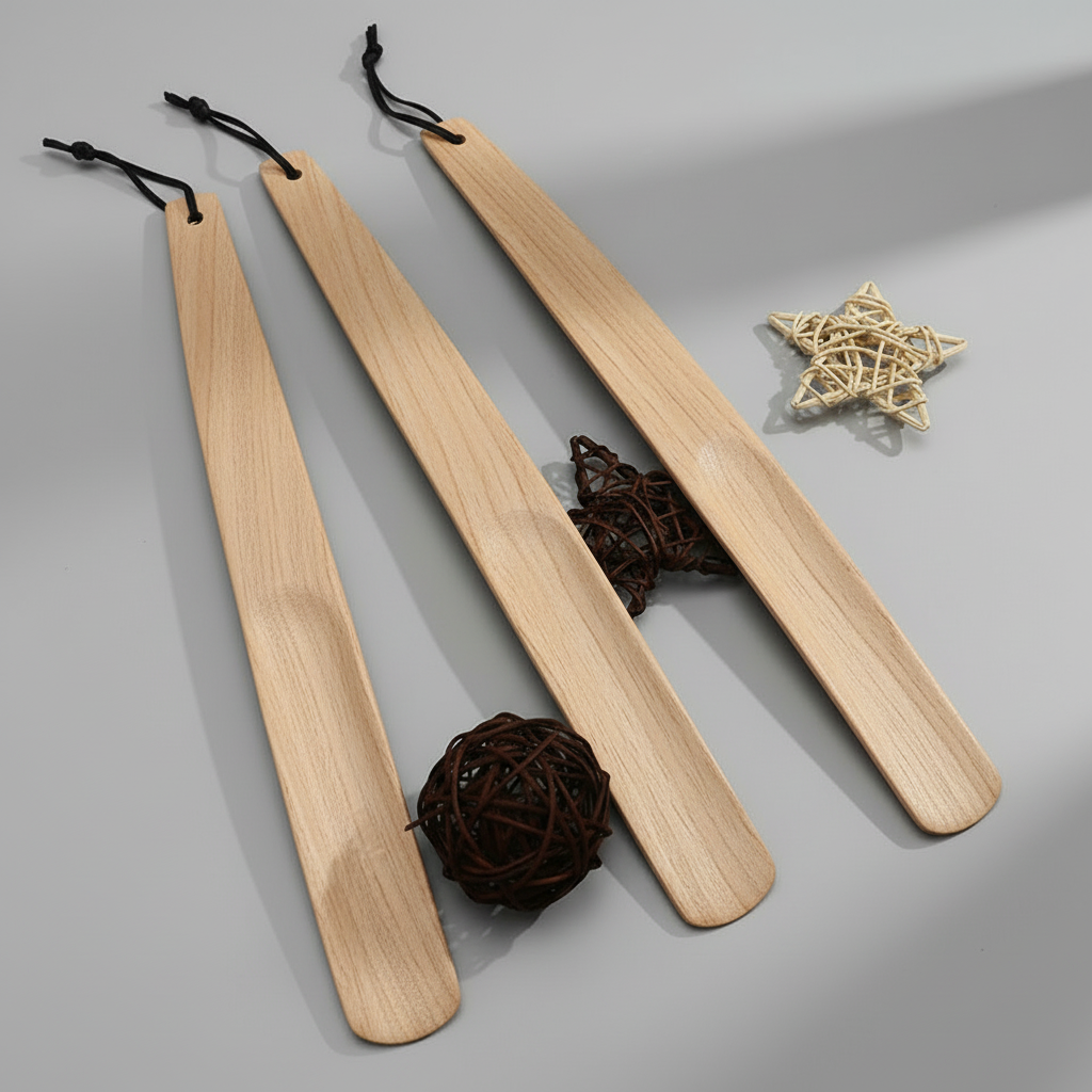 Wooden Shoehorn, 15" Long Handle