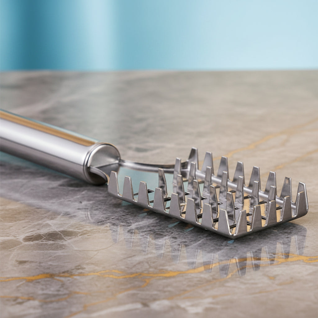Stainless Steel Fish Scaler, 8 inches