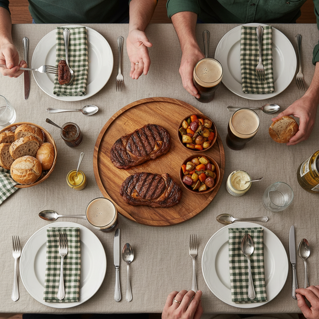Acacia Wood Dinner Plate/Serving Tray, 10"