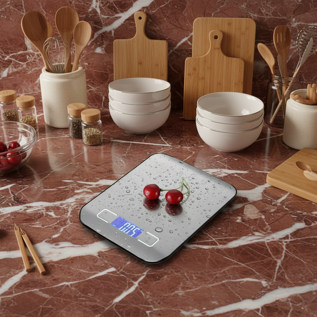 Household Digital Scale, Stainless Steel