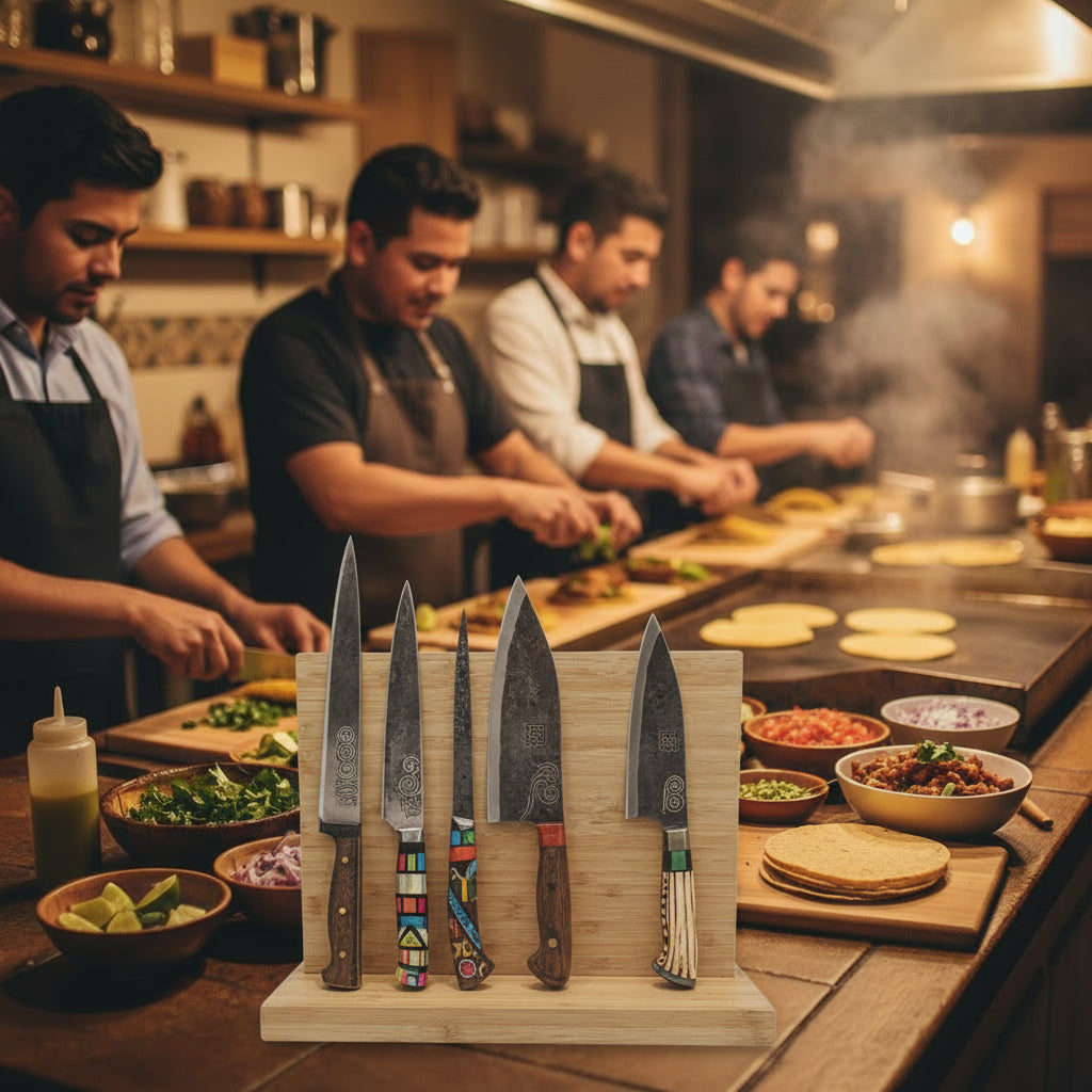 Countertop Magnetic Knife Holder, Bamboo