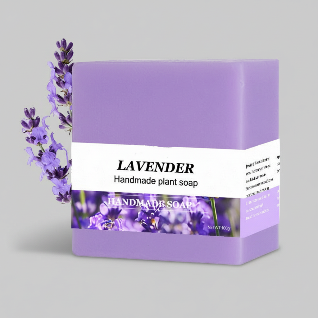 Handmade Plant Soap with Lavender, 100g