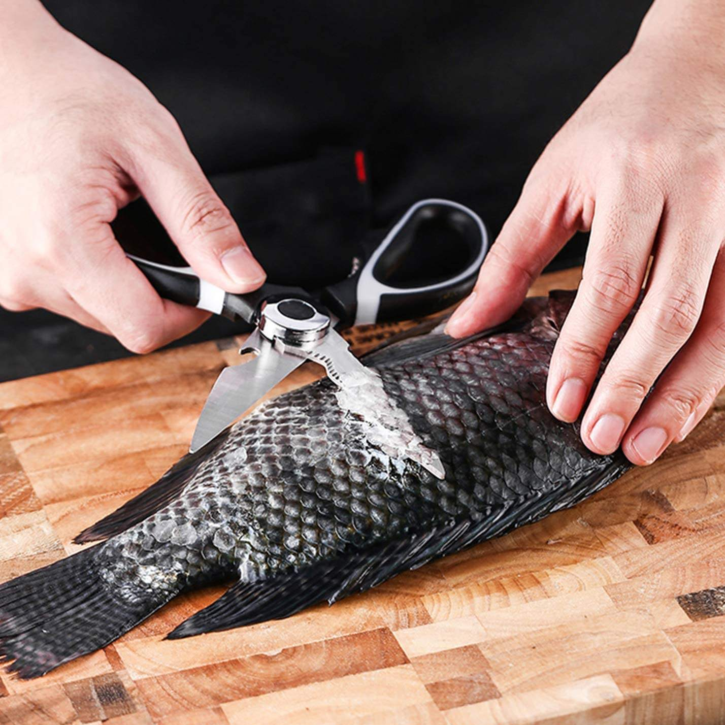 Heavy-Duty Multi-Function Shears with Protective Cover