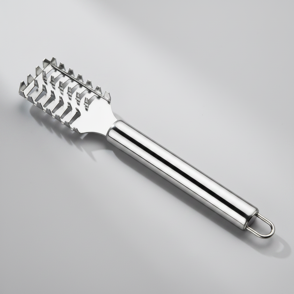 Stainless Steel Fish Scaler, 8 inches