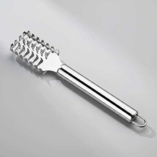 Stainless Steel Fish Scaler, 8 inches