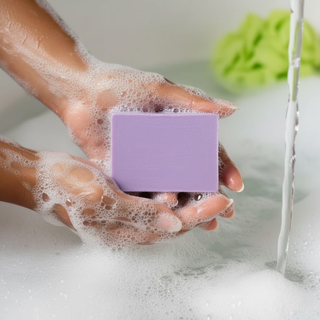 Handmade Plant Soap with Lavender, 100g