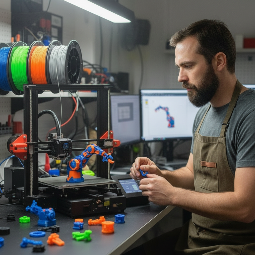 ABS 3D Printer Filament, High-Speed, 1kg (2.2lb) Spool, 1.75mm +/- 0.03mm