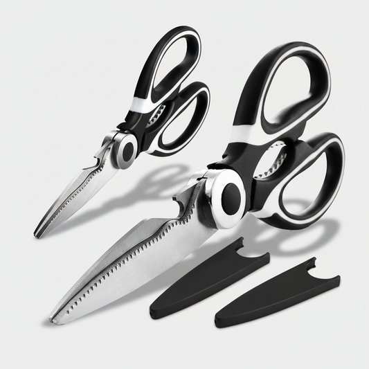 Heavy-Duty Multi-Function Shears with Protective Cover