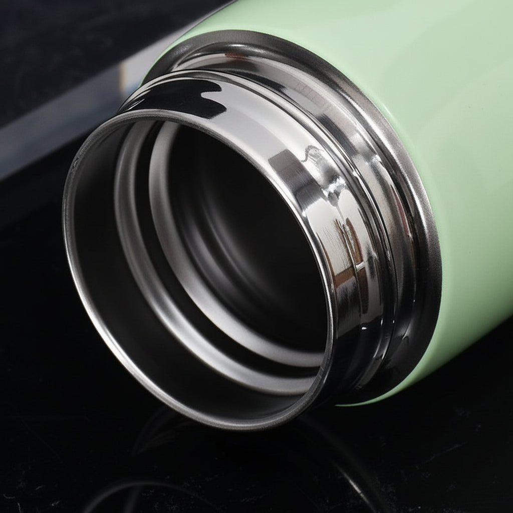 Vacuum Insulated Smart Thermos,  Digital LED Temperature Display, Stainless Steel, 17 Oz (500ml)