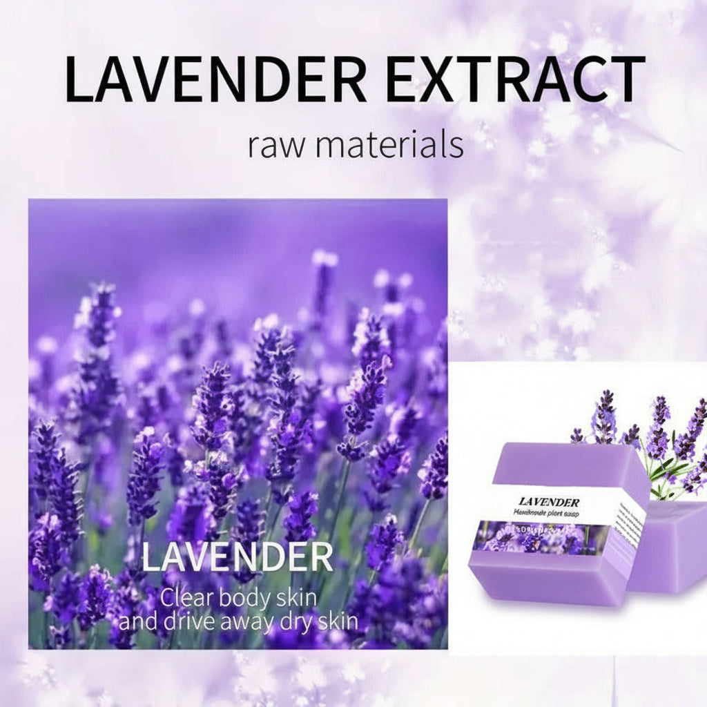 Handmade Plant Soap with Lavender, 100g