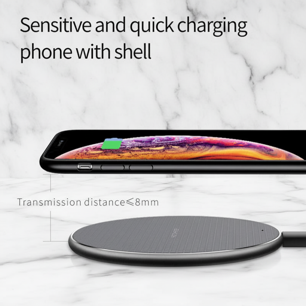 Wireless Charging Pad, 15W, Universal