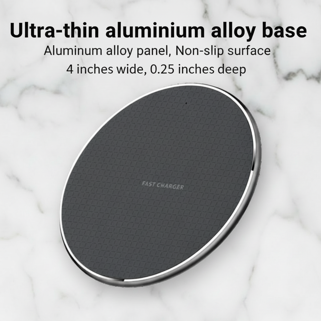 Wireless Charging Pad, 15W, Universal