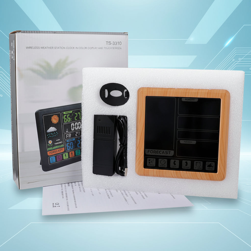 Digital Weather Station, with Indoor and Outdoor Wireless sensor
