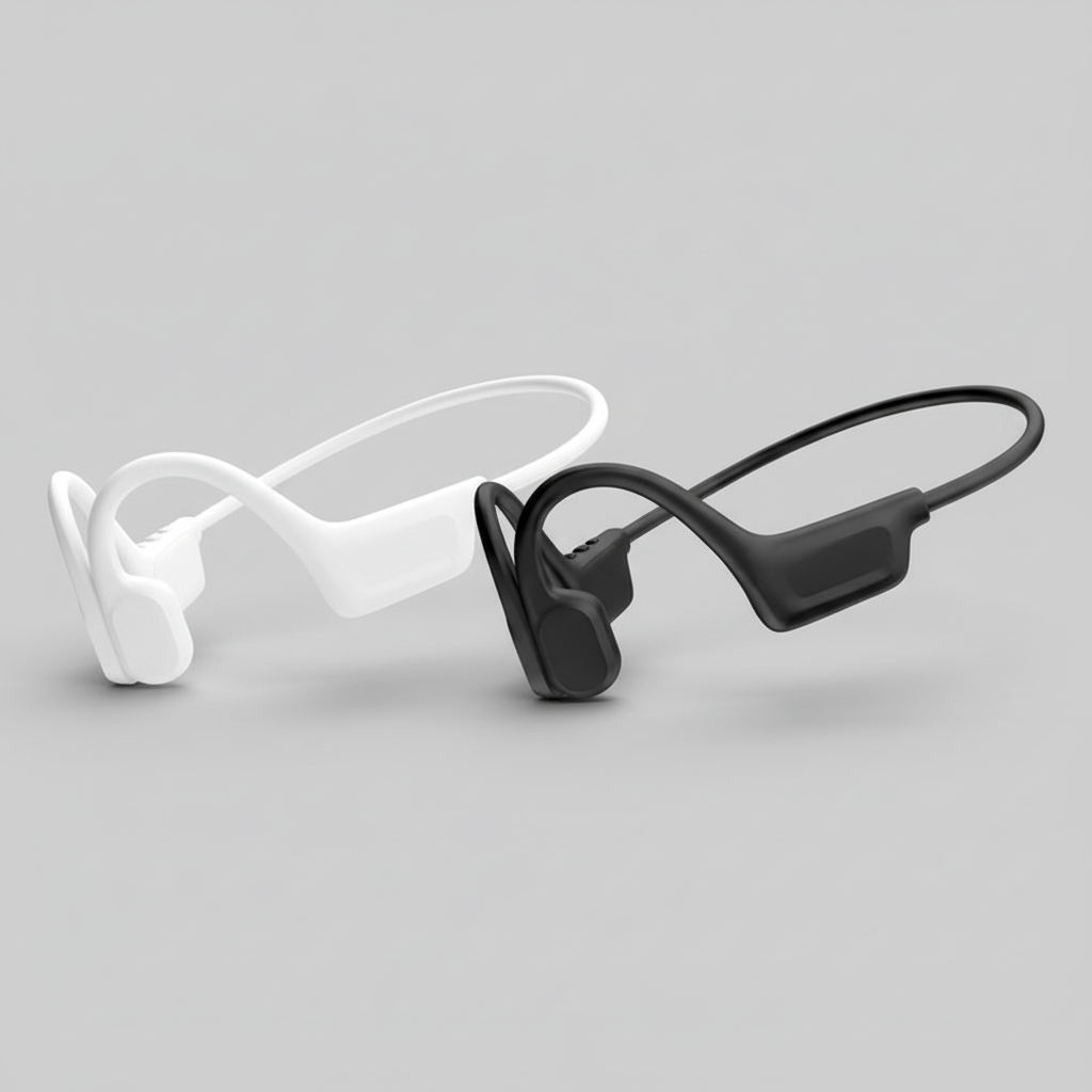 Bone Conduction Headset, Moisture resistant with Microphone