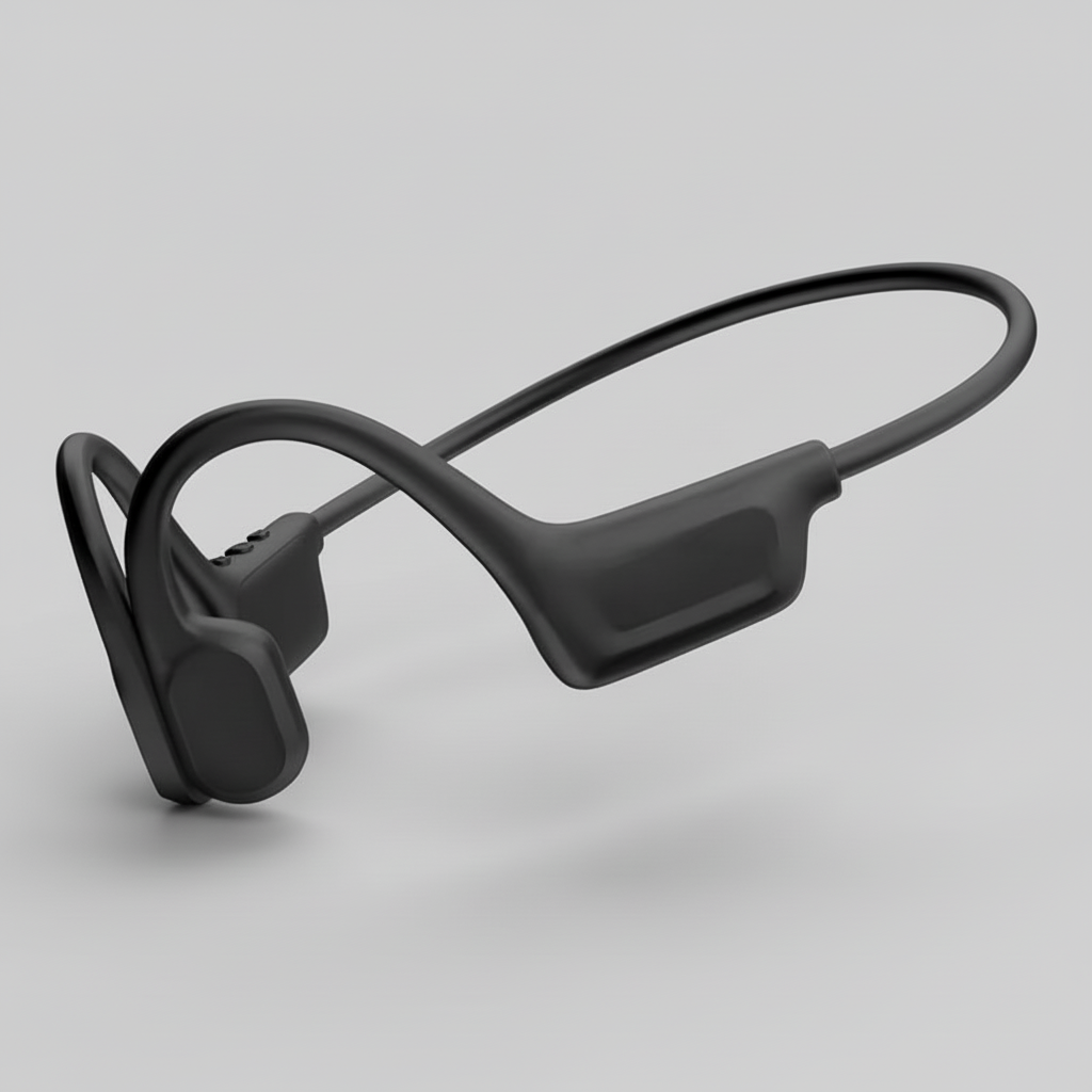 Bone Conduction Headset, Moisture resistant with Microphone