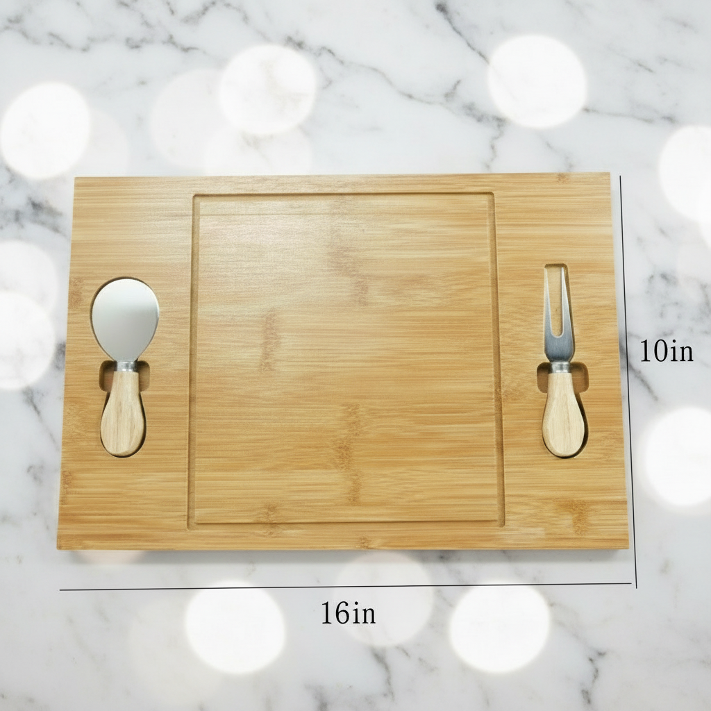 Bamboo Rectangle Cheese Board