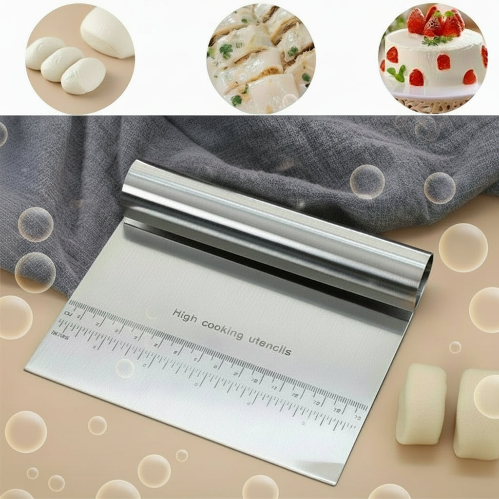 Dough Bench Scraper & Chopper