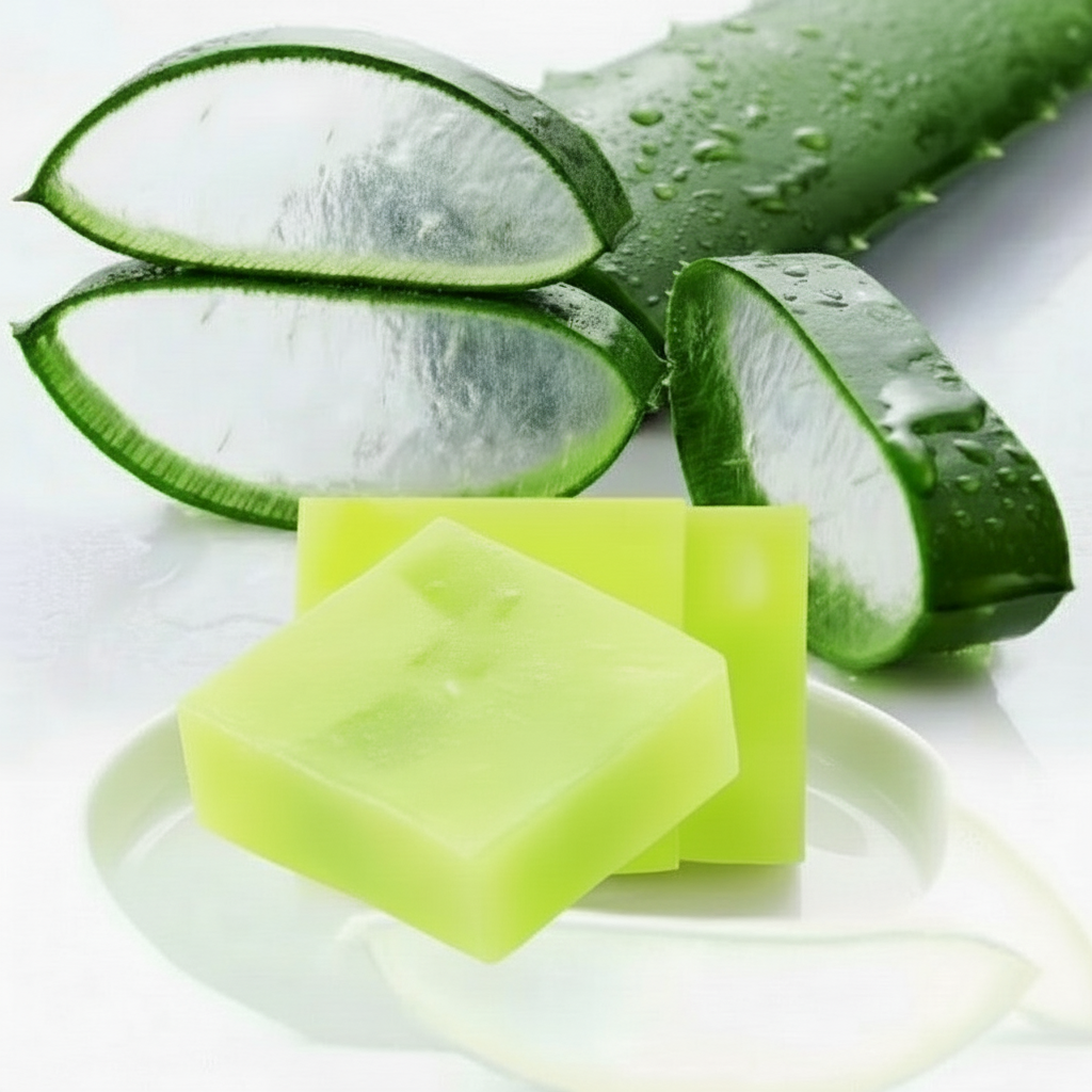 Handmade Plant Soap with Aloe Vera, 100g
